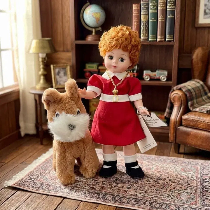 [BUNJANG] Madame Alexander Little Orphan Annie with Sandy 8-Inch Doll and Plush Set / 마담알렉산더 애니와 샌디
