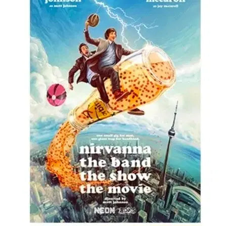 [BUNJANG] Nirvana Illustration Poster Set (2 Types) / 2종)너바나 더밴드 일러스트 포스터+파리,텍사스