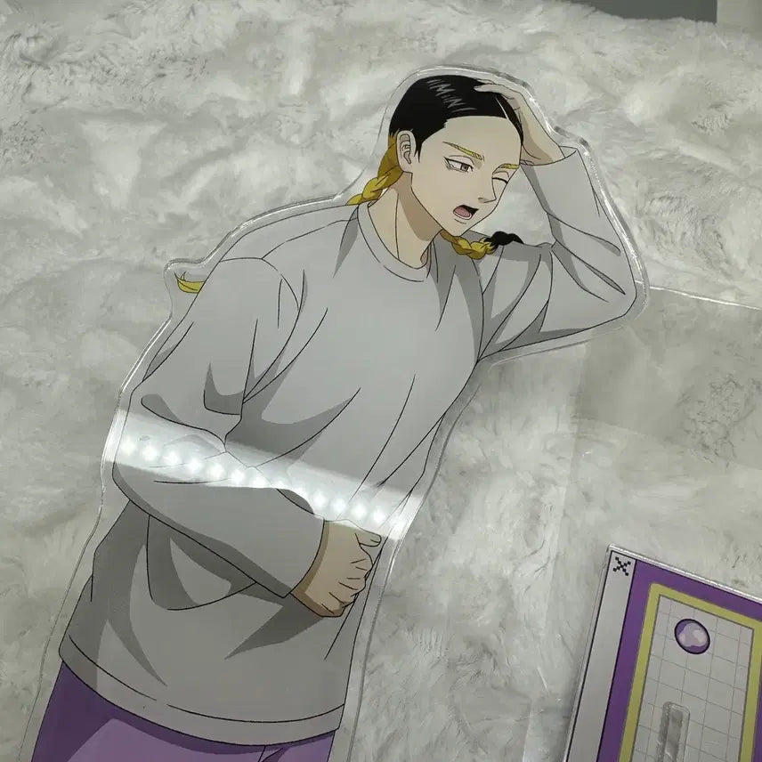 [BUNJANG] Tokyo Revengers Haitani Ran Morning Prep Nap Big Acrylic Standee / 도쿄 리벤저스 하이타니 란 아침준비  낮잠 빅 아크릴