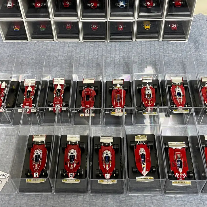 [BUNJANG] Atheast IXO Ferrari F1 1/43 Scale Model Collection (1970-1979) / 1/43 아셰트 IXO 페라리 F1 1970~1979