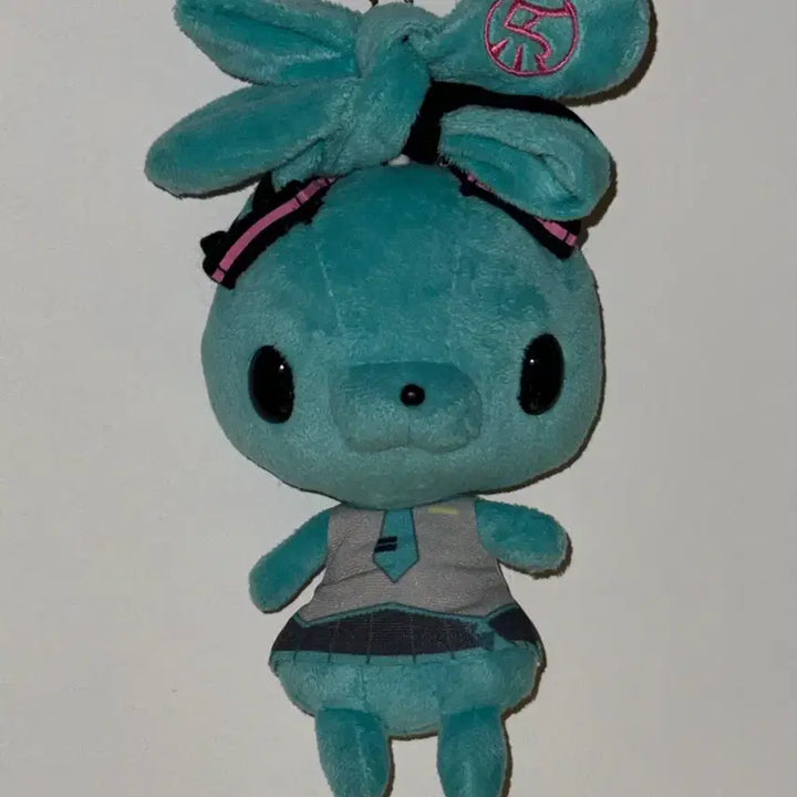 [BUNJANG] Genuine Vintage Hatsune Miku Gloomy Rabbit Mascot Keyring / 정품 고전 하츠네 미쿠 범용토끼 글루미 릴패스 마스코트 키링