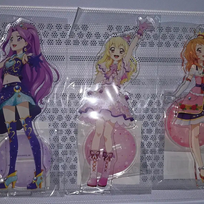[BUNJANG] Aikatsu! The Movie Acrylic Standee Set / 아이카츠 극장판 아크릴 3종 일괄