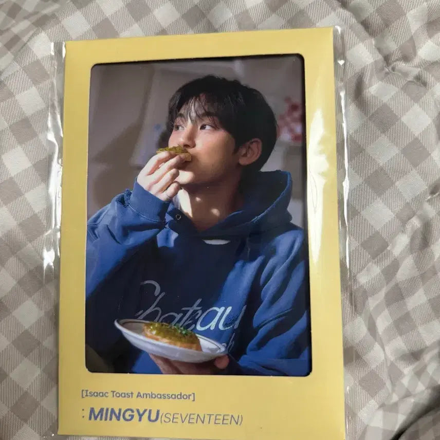 [BUNJANG] SEVENTEEN Mingyu Isak Toast Photocard / 이삭토스트 민규 새상품