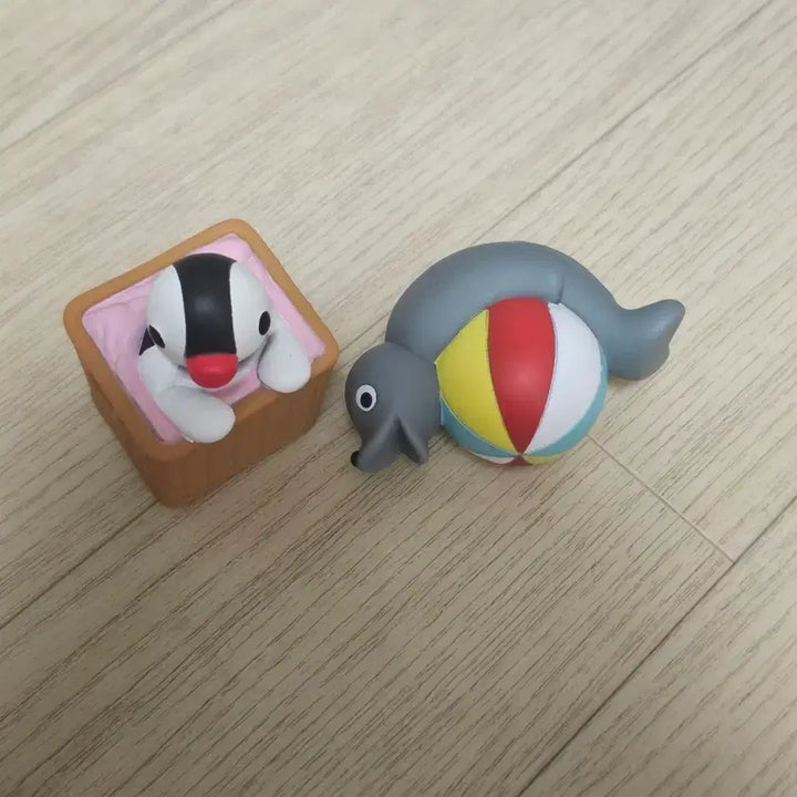 [BUNJANG] Pingu Ppinga &amp; Robby Soft Figure Set / 핑구 소프트피규어 핑가&amp;로비