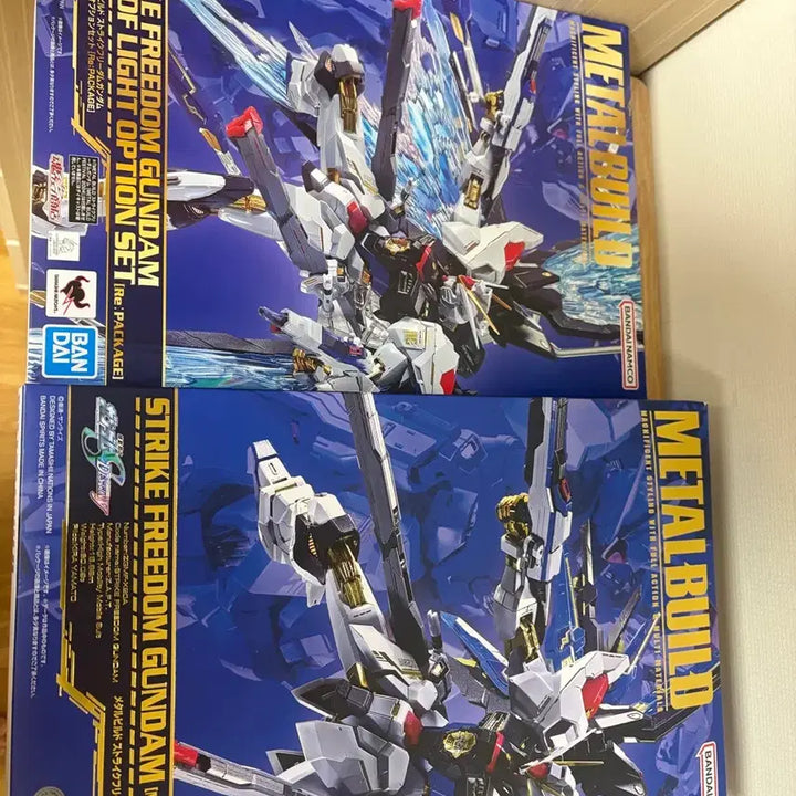 [BUNJANG] Metal Build Strike Freedom Gundam with Wings of Light Set (Opened) / 메탈 빌드 택2024. 스트라이크 프리덤(개봉)+빛날 세트 (미개봉)