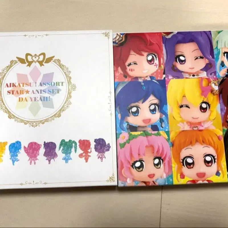 [BUNJANG] Aikatsu! Asoto Festa! Ani-Sum Characters Set Anya / 아이엠스타! 아이카츠! 아소토 스타 아니스 세트 다 Yeah! 피규어