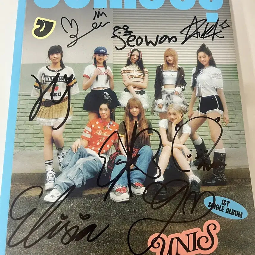 [BUNJANG] UNIS Signed Album / 유니스 사인 앨범