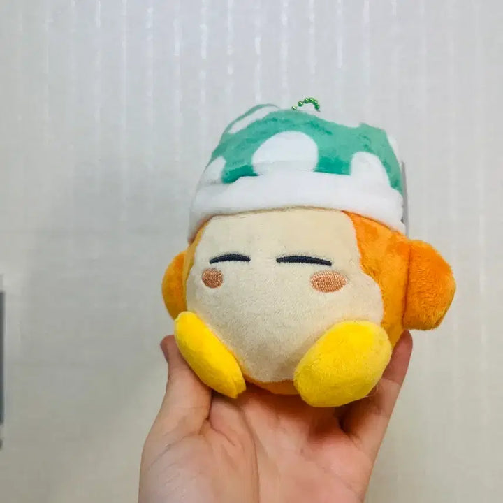 [BUNJANG] Kirby Dream Land Waddle Dee Sleeping Mascot Plush / 별의커비 웨이들디 쿨쿨이 잠자는 인형 마스코트