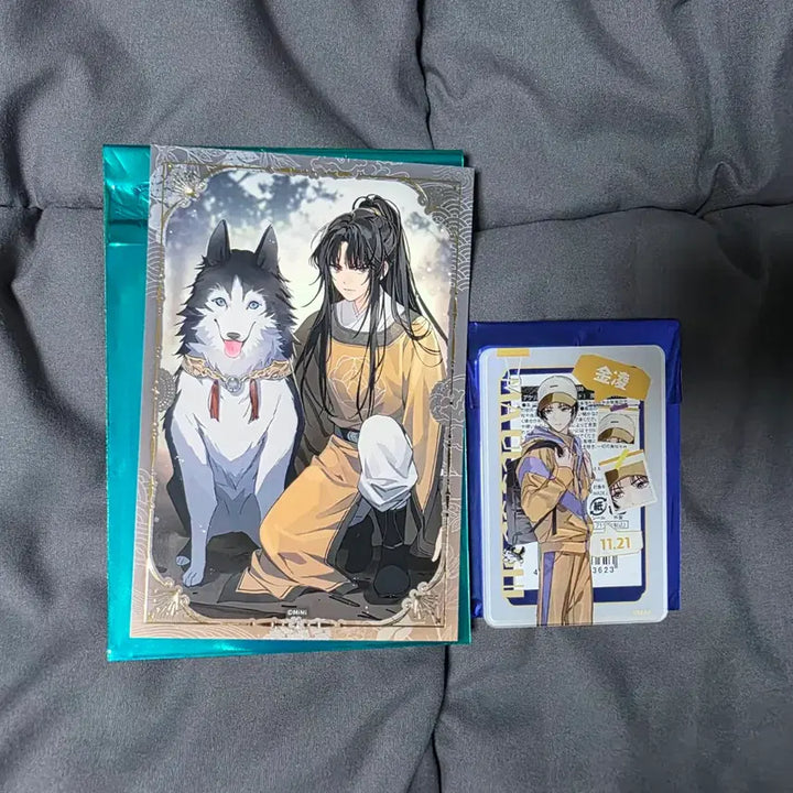 [BUNJANG] The Grandmaster of Demonic Cultivation School Jinling Acrylic Stand, Postcard, and Colored Paper / 마도조사 마도학원 금릉 아크릴 카드 엽서 색지 판매합니다!