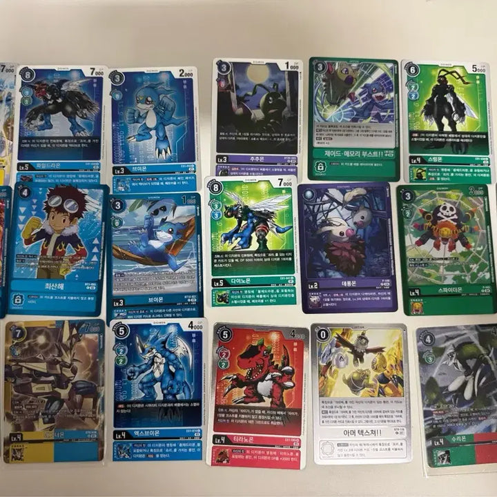 [BUNJANG] Digimon Battle Spirit Cards Bundle Set / 파워 디지몬 카드 일괄