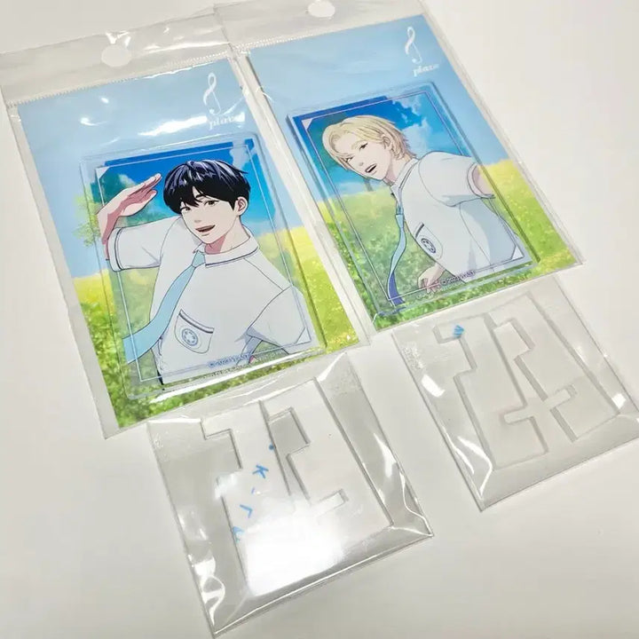 [BUNJANG] PlaYeul Aniplex Acrylic Stand YeJun &amp; Noah / 플레이브 애니플러스 아크릴 스탠드 예준 노아