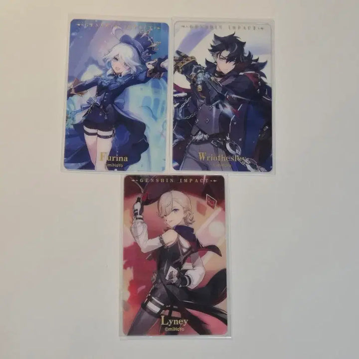 [BUNJANG] Genshin Impact Furina, Wriothesley, Lyney Taobao Mileage Special Set Bundle / 마지막가격) 원신 푸리나 라이오슬리 리니 타오바오 마일리지 특전