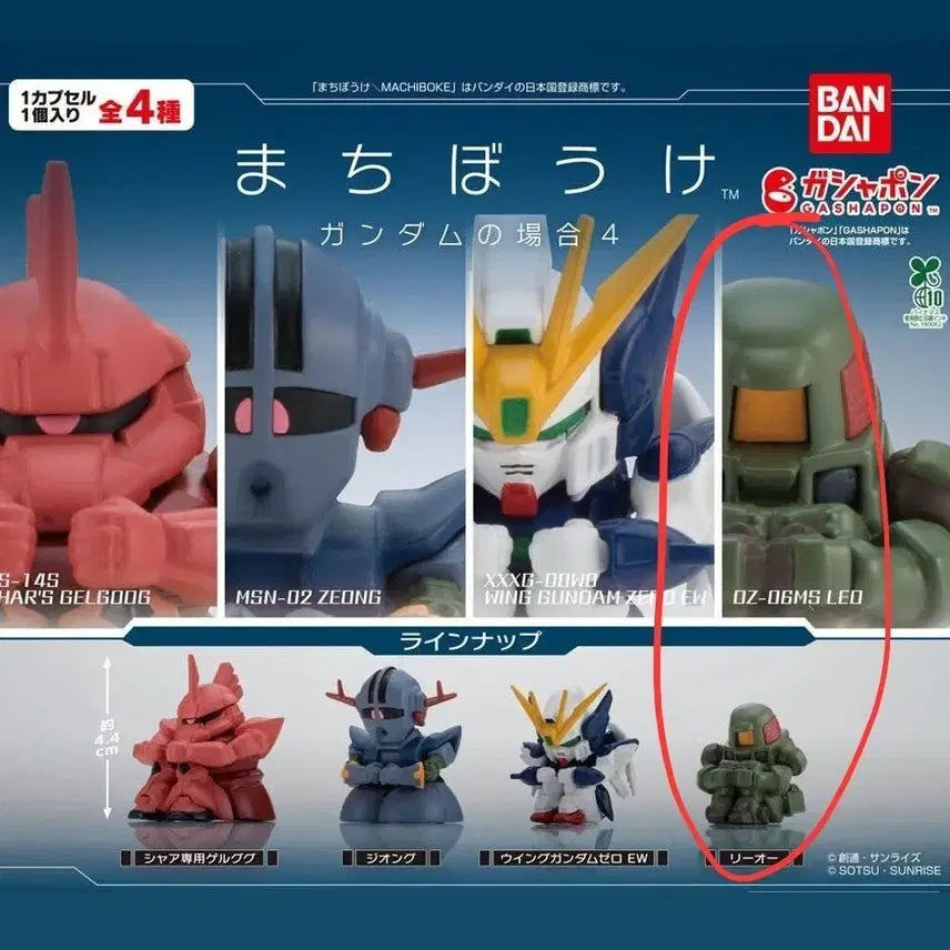 [BUNJANG] Bandai Gundam Machine Bo-Ke (Machine Bo-Ke) Vol. 4 Leo (Sealed) / 건담 마치보우케  마치보케 언제오려나 4탄 리오 (미개봉)