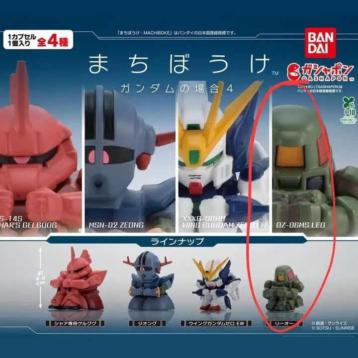 [BUNJANG] Bandai Gundam Machine Bo-Ke (Machine Bo-Ke) Vol. 4 Leo (Sealed) / 건담 마치보우케  마치보케 언제오려나 4탄 리오 (미개봉)