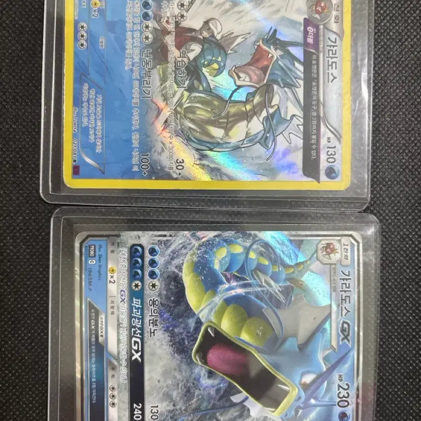 [BUNJANG] Pokemon Card Gyarados XY / Gyarados GX / 포켓몬 카드 갸라도스 XY/갸라도스 GX