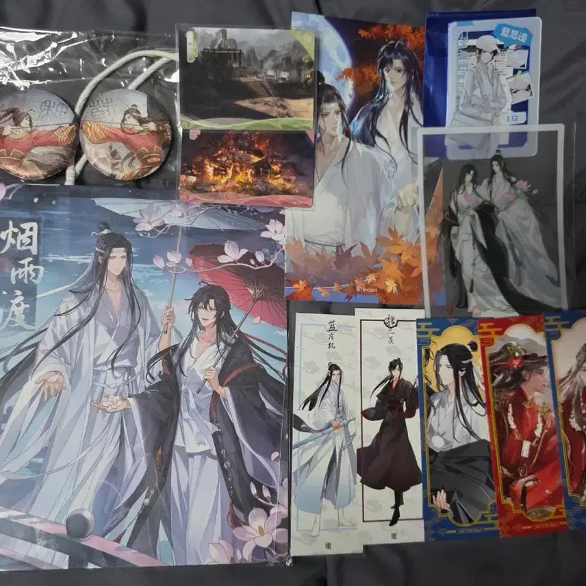 [BUNJANG] The Grandmaster of Demonic Cultivation Wangxian Nansui Acrylic Card Bookmark Badge / 마도조사 망기무선 남사추 엽서 아크릴 카드 책갈피 뱃지 판매합니다!