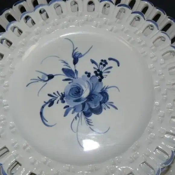 [BUNJANG] Italian Hand-Painted Serving Plate Set (7 Pieces) / 이태리 핸드페인트 서빙 플레이트