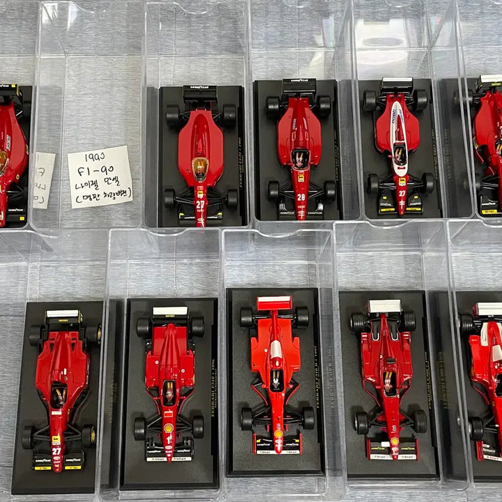 [BUNJANG] IXO Ferrari F1 1/43 Scale Model Cars (1990-1999) / 1/43 아셰트 IXO 페라리 F1 1990~1999