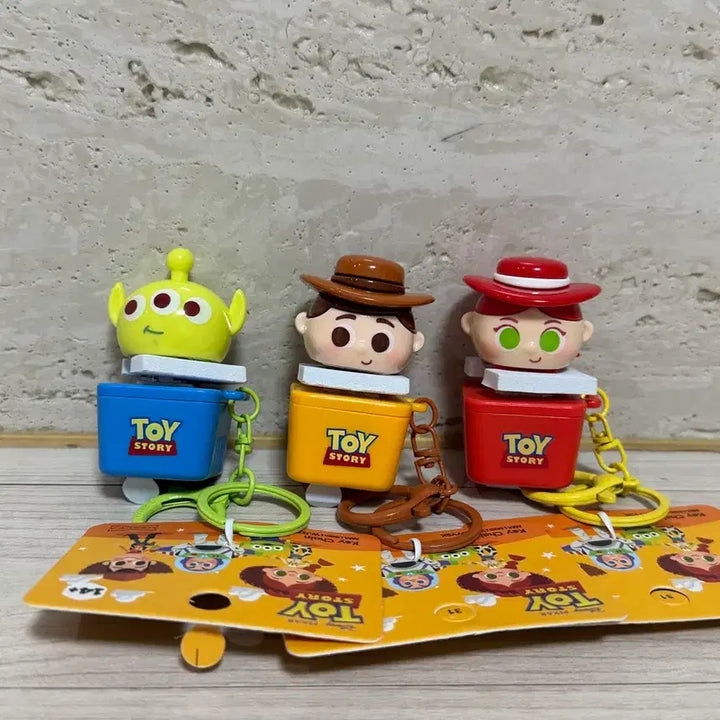 [BUNJANG] Toy Story Character Keycap Set / [일괄] 토이스토리 얼굴 피규어 키캡 3종 세트