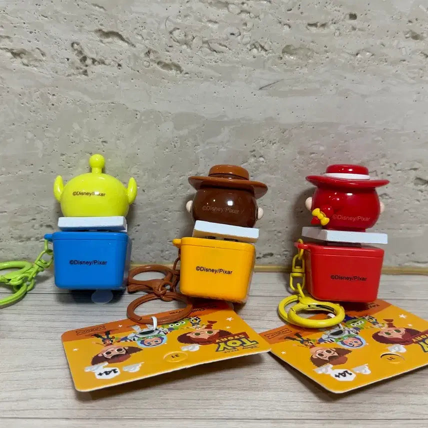 [BUNJANG] Toy Story Character Keycap Set / [일괄] 토이스토리 얼굴 피규어 키캡 3종 세트