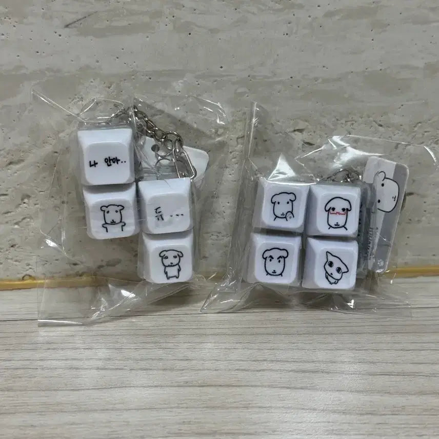 [BUNJANG] Ganadi Keycap Keyring 2-Type Set / [일괄] 가나디 키캡 키링 2종 세트