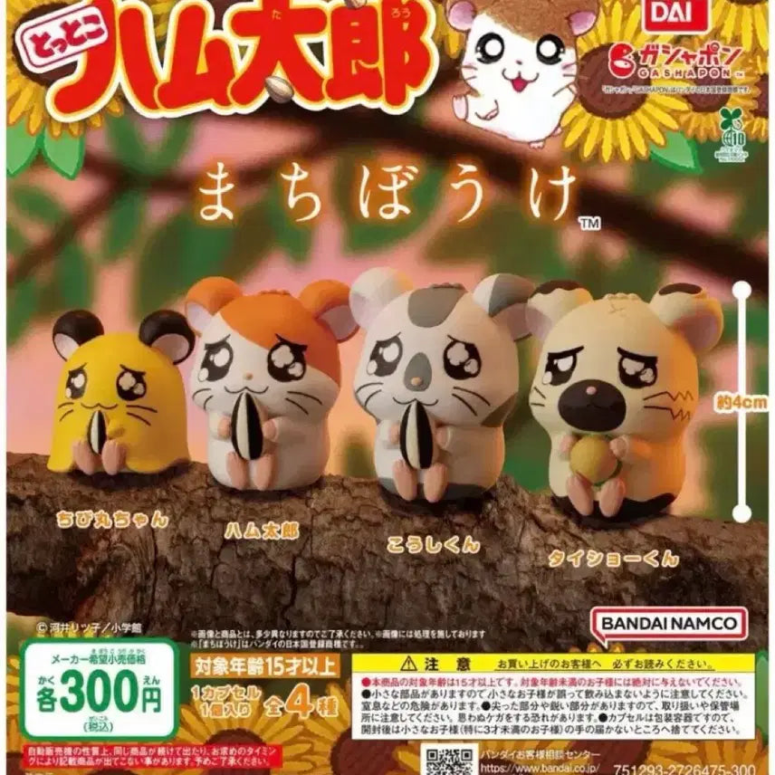 [BUNJANG] Hamtaroo Coin Purse Set / 햄토리 마치보케, 얌얌이 동전지갑 세트