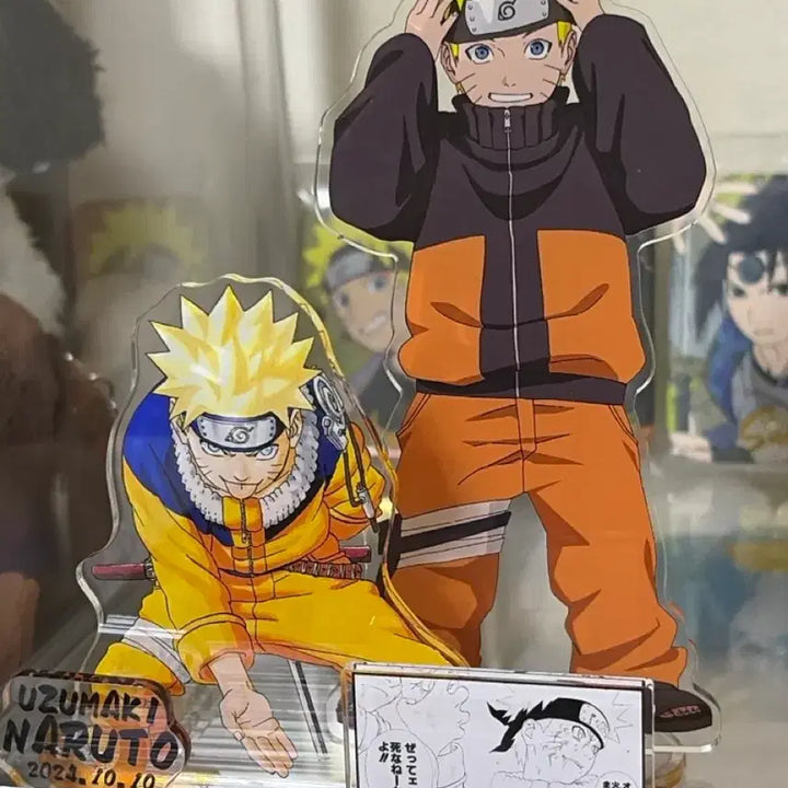 [BUNJANG] Naruto Acrylic Diorama Set (Miniature Version Included) / 나루토 아크릴(디오라마+작아져버렸다) 세트