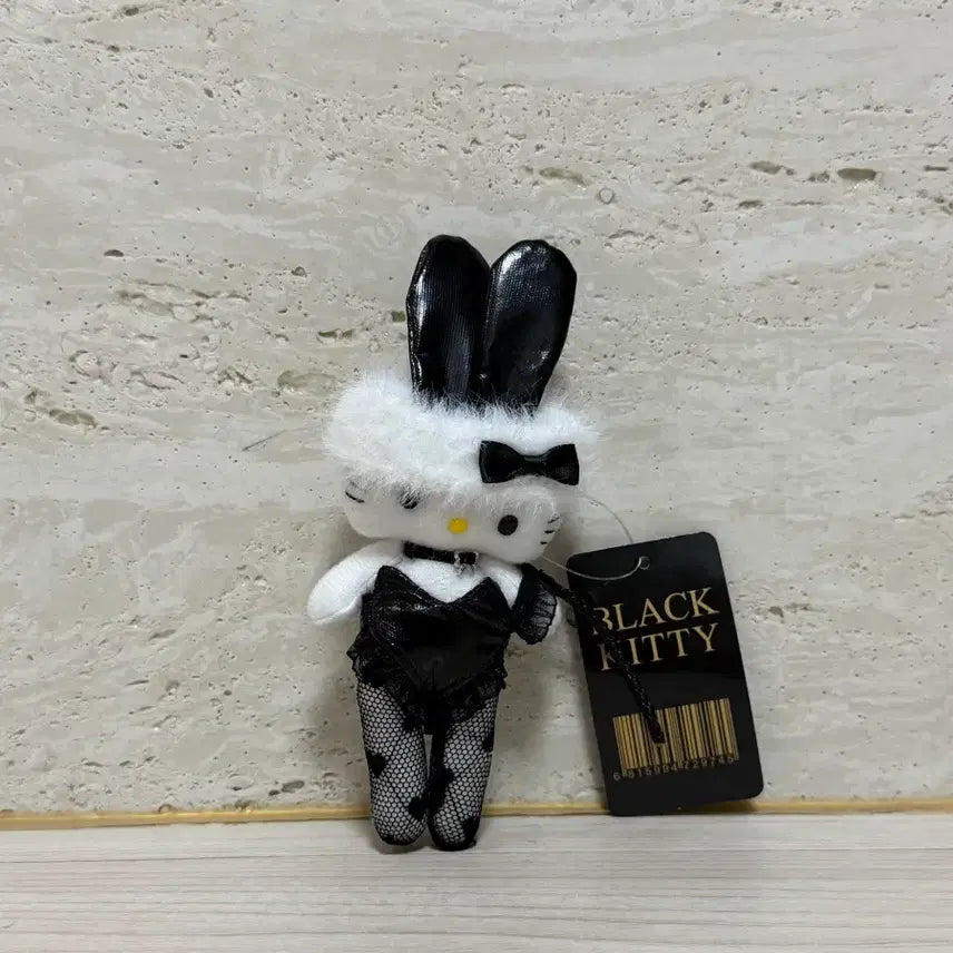 [BUNJANG] Bunny Girl Kitty Plush Keychain / 바니걸 키티 인형 키링