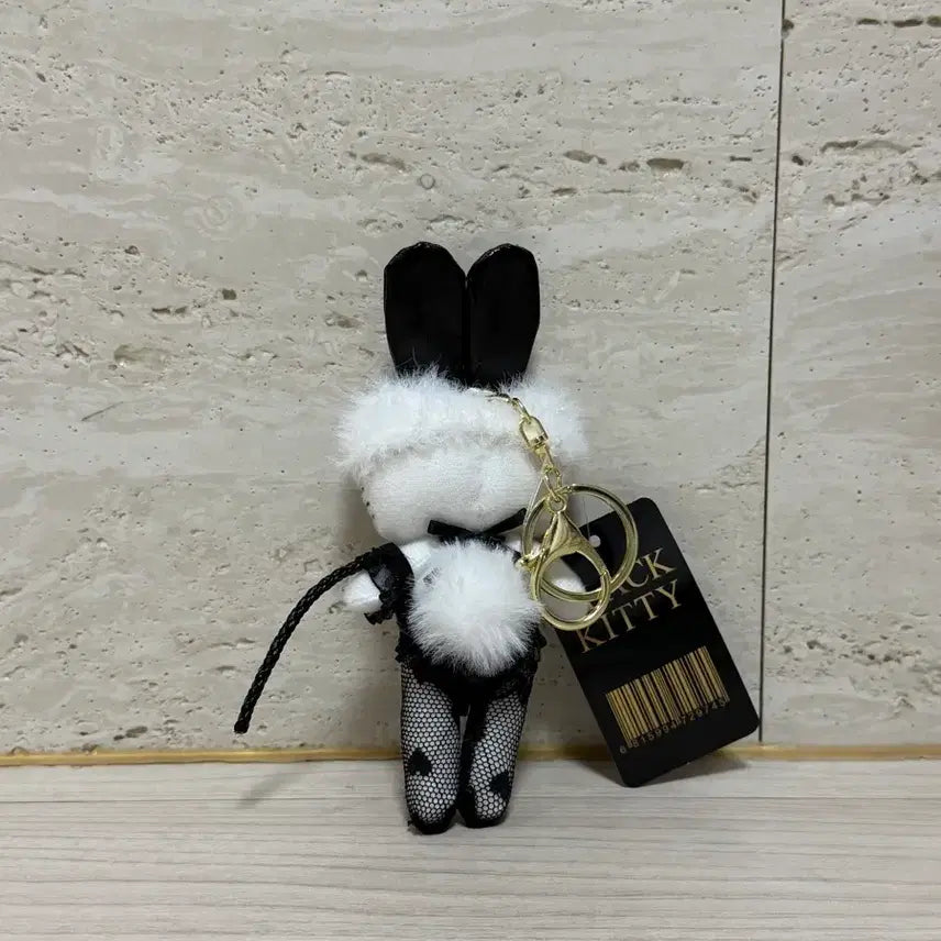 [BUNJANG] Bunny Girl Kitty Plush Keychain / 바니걸 키티 인형 키링