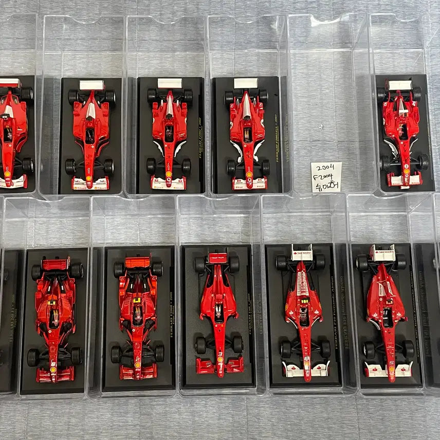 [BUNJANG] IXO 1/43 Scale Ferrari F1 Cars (2000-2012) / 1/43 아셰트 IXO 페라리 F1 2000~2012