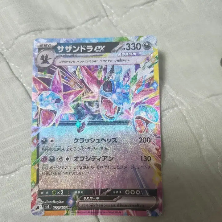 [BUNJANG] Rayquaza EX Japanese Edition Card / 삼삼드래 rr 일판