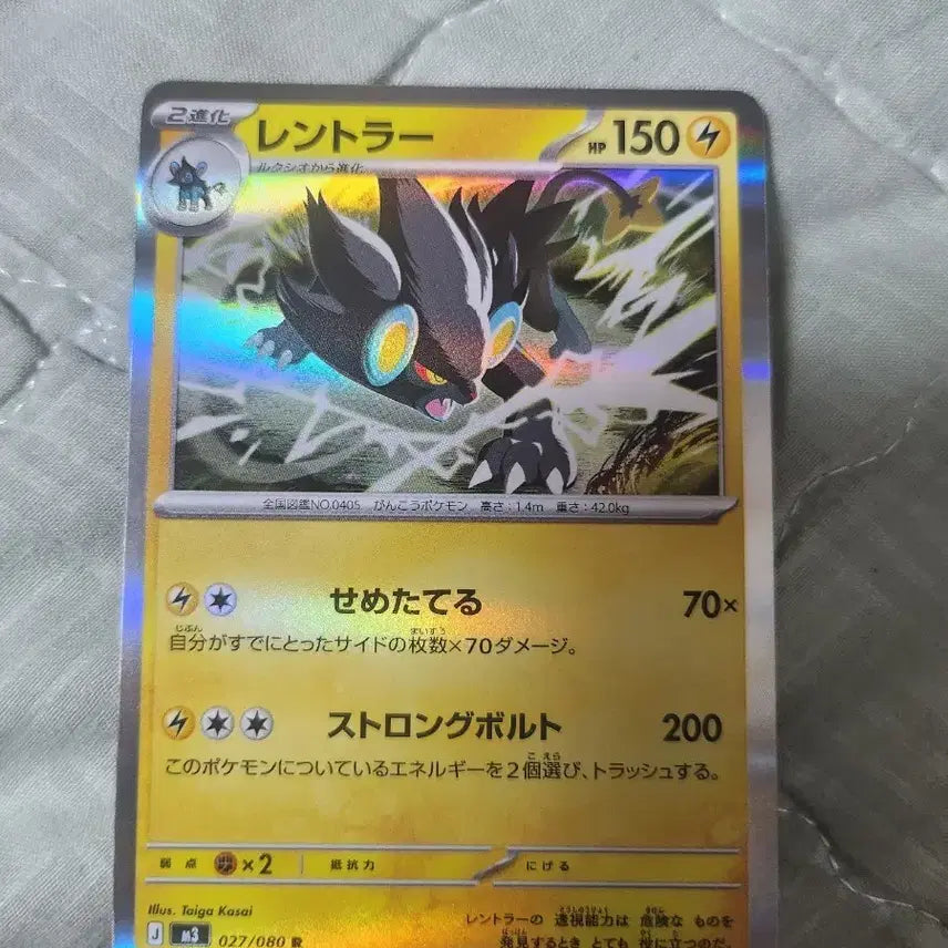 [BUNJANG] Pokemon Lentulus G-Max VMAX / 렌트라r 일판