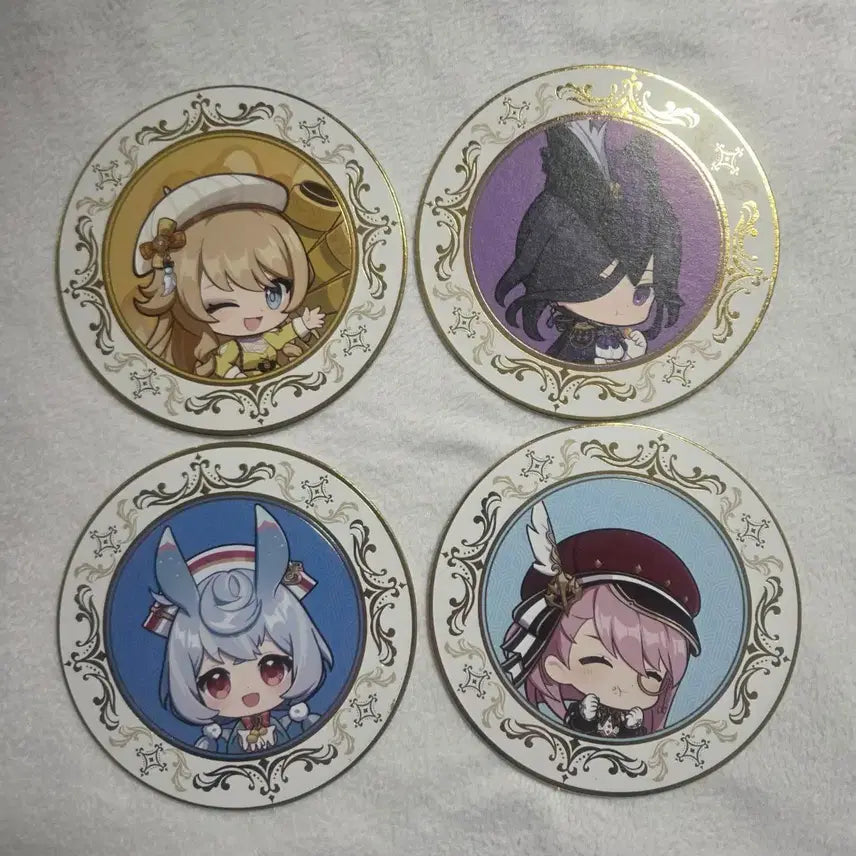 [BUNJANG] Genshin Impact Flavored Water Coaster Set / 원신 박맛젤 코스터 세트