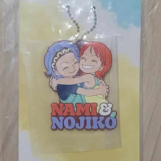 [BUNJANG] One Piece Nami &amp; Nojiko Keychain (Sealed) / 미개봉 원피스 하위상 나미&amp;노지코 키링