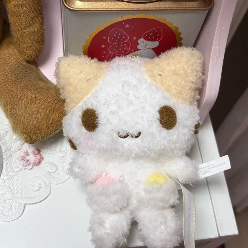 [BUNJANG] Sanrio Marshmallow Mascot Plush Toy / 산리오 마슈마로 마스코트 인형 네코모임 고양이모임