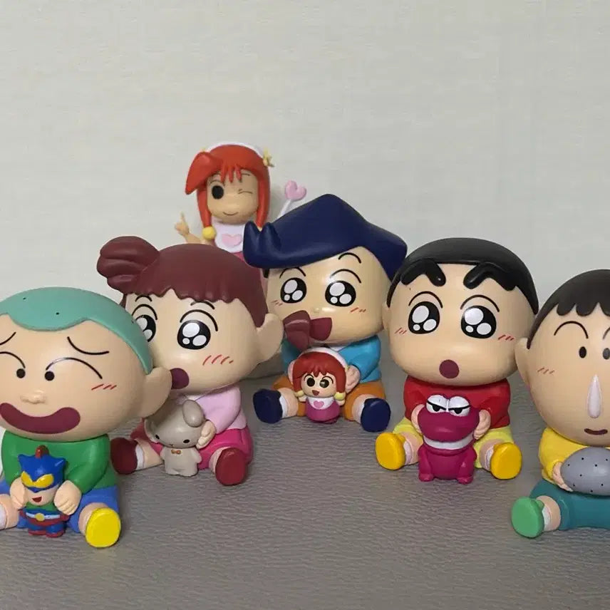 [BUNJANG] Crayon Shin-chan Hug Me Gacha Set / 짱구 꼭 안아줘 가챠(모에P, 캡슐 o)