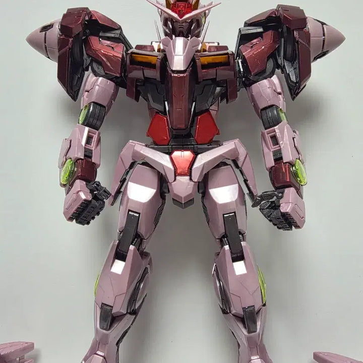 [BUNJANG] Bandai PG 1/60 Trans-Am Raiser "Gundam 00" Model Kit w/ Clear Body Set / 반다이 PG 1/60 트란잠 라이저 가조 + 클리어 보디