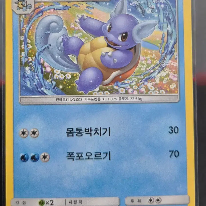 [BUNJANG] Pokemon Card Squirtle Wartortle SM9 021-022/095 / 포켓몬카드 꼬부기 어니부기 SM9 021-022/095