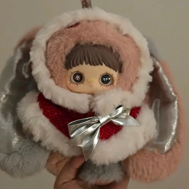 [BUNJANG] MeiMei Winter Rabbit Plush Doll / 메이메이 겨울 토끼 인형