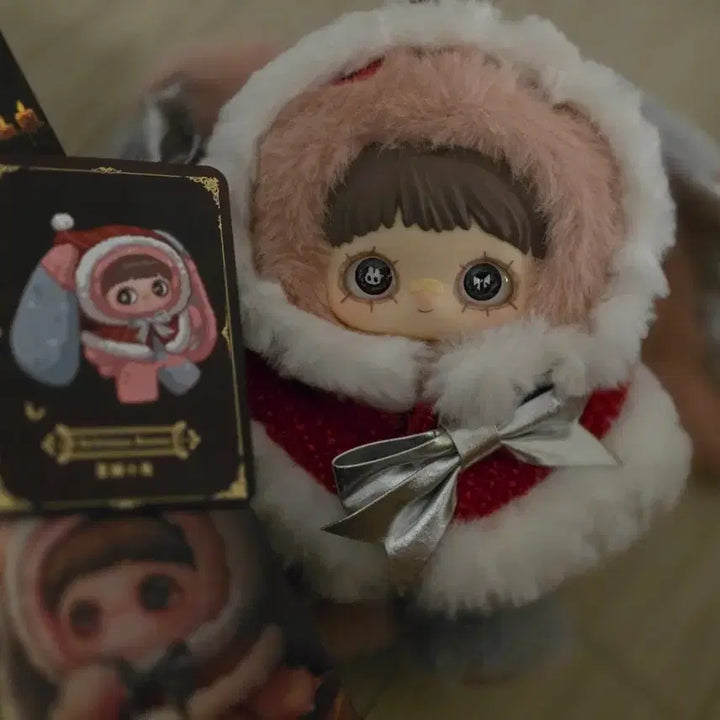 [BUNJANG] MeiMei Winter Rabbit Plush Doll / 메이메이 겨울 토끼 인형