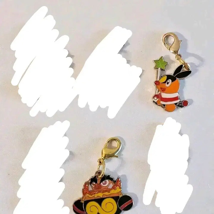 [BUNJANG] Pokemon Christmas Metal Charm 6종 Bundle Set / 포켓몬 크리스마스 메탈참 뚜꾸리 염무왕