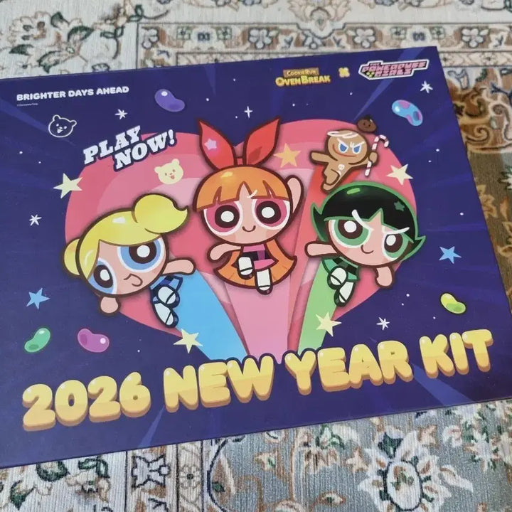 [BUNJANG] Powerpuff Girls x Cookie Run 2026 New Year Kit / 파워퍼프걸 쿠키런 2026 뉴이어 키트