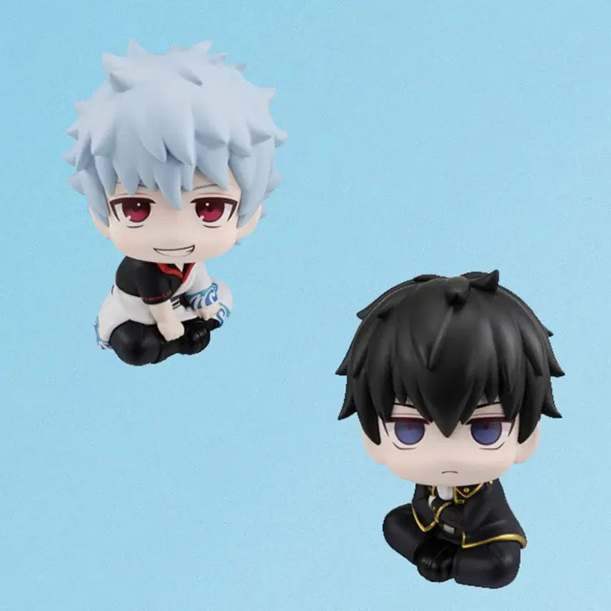 [BUNJANG] Gintama Gintoki Hijikata Look Up Figure (Sealed, Includes Special Cushion) / 미개봉 특전포함) 은혼 긴토키 히지카타 룩업 피규어