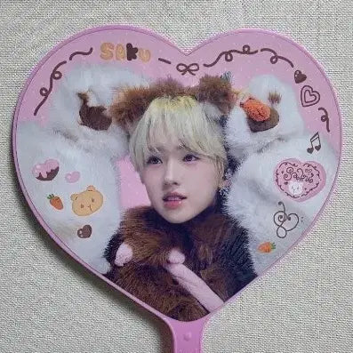 [BUNJANG] Sakura Yuushi Uchiwa Fan / 위시 사쿠 유우시 우치와