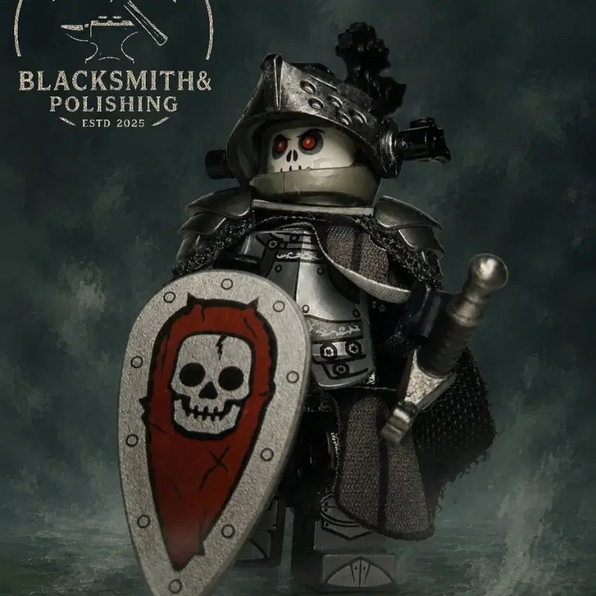[BUNJANG] LEGO Castle Undead Diorama - Skeleton Knight Custom Set / 레고 캐슬 언데드 디오라마 "해골기사"