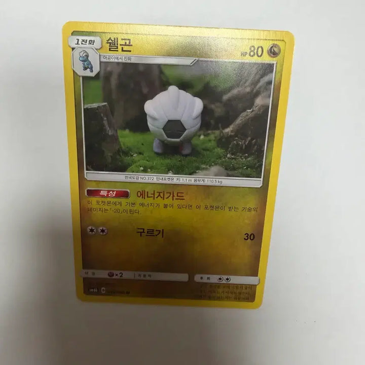 [BUNJANG] Shelgon Pokémon Card / 쉘곤 포켓몬카드