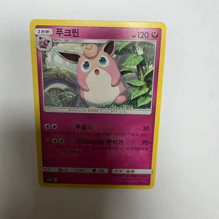 [BUNJANG] Fukurin Pokemon Card / 푸크린 포켓몬카드