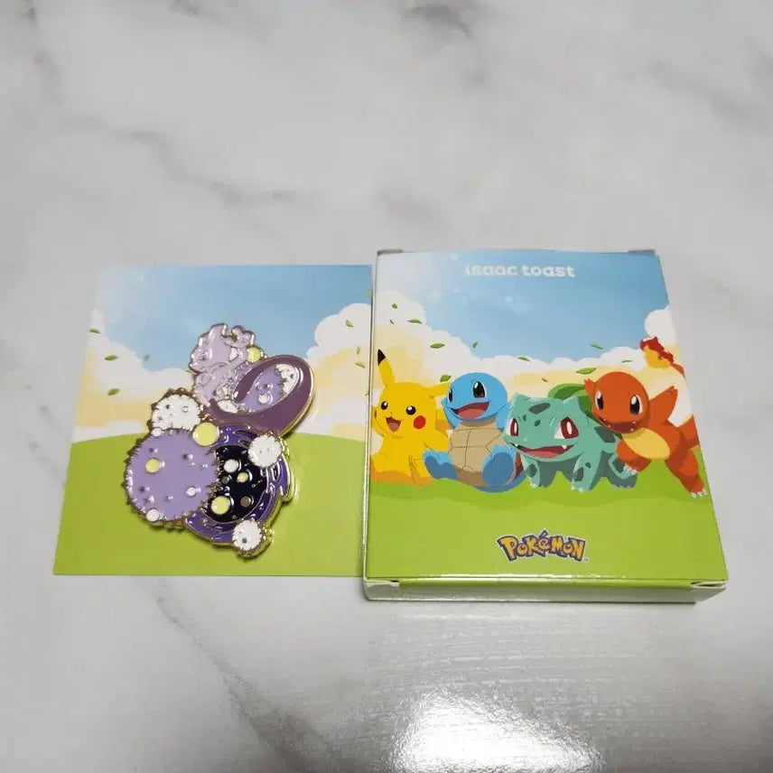 [BUNJANG] Isaac Toast Pokemon Mewtwo Badge / [판매] 이삭토스트 포켓몬 뱃지 뮤츠