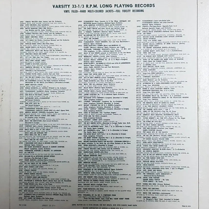 [BUNJANG] Various Artists Circus Marches LP / 바시티 서커스 밴드 앨범 Circus Marches LP