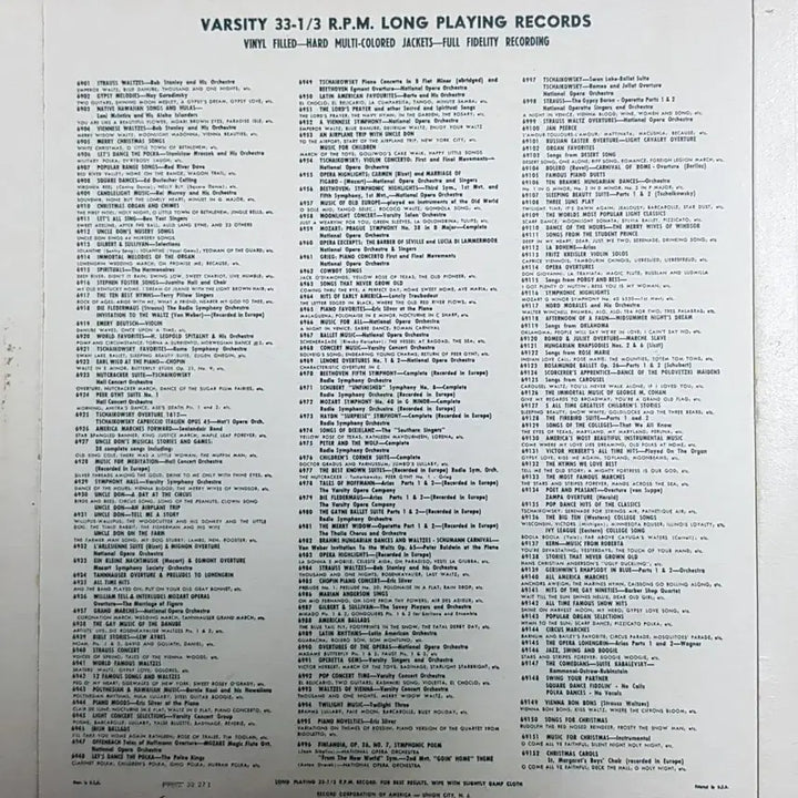 [BUNJANG] Various Artists Circus Marches LP / 바시티 서커스 밴드 앨범 Circus Marches LP